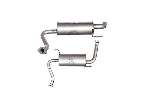 Exhaust rear silencer for - rear,
