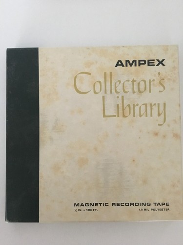 Ampex magnetic recording tape - ampex,