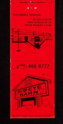 1970s rib eye barn wiley - rib-eye,