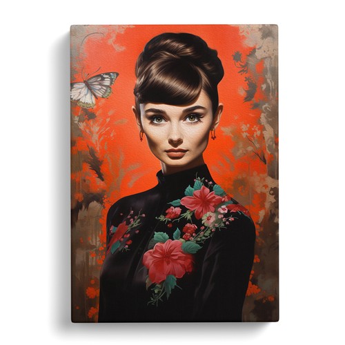 Audrey hepburn contemporary - audrey,