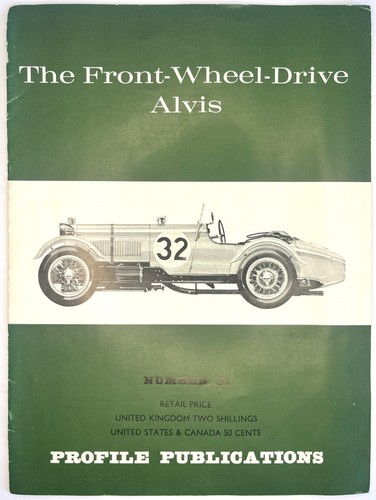 Front wheel drive alvis - alvis, car