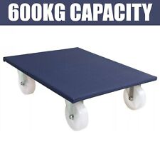 LoadSurfer 600kg Heavy Duty Hand Dolly Furniture Wooden Trolley Moving Platform