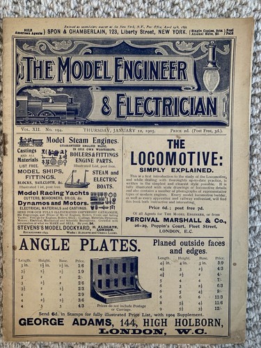 The model engineer - engineer, &