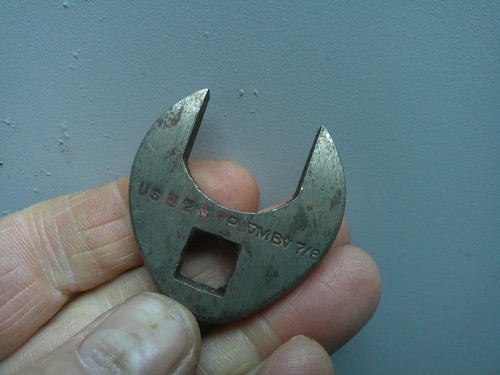 Vintage plomb af - 7/8", crows