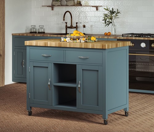 Baumhaus blue butchers block - blue,