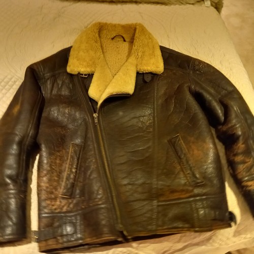 Vintage mens leather aviator - vintage,