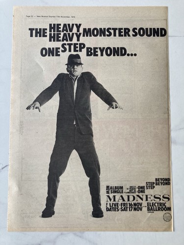 Madness one step beyond x - one,