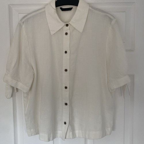 Cream ivory shirt - ivory, zara
