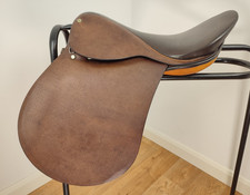 TRIUMPH OLYMPIC GP SADDLE, 17" by Butler Bros (Walsall), 1980s, Unused Condition