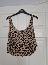 Leopard Print Vest Top Summer