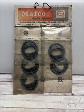 Vintage Mafco Shop Display Card For Diaphragm For Stromberg Cd Carb 5 Left