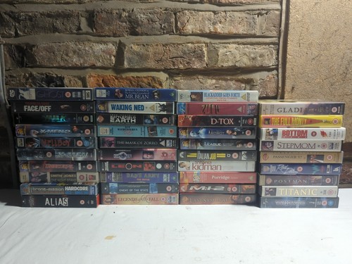 Vhs movies joblot 39 - vhs,