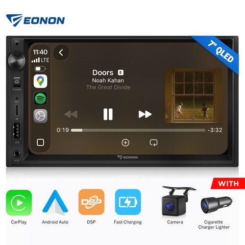 Qled double din - 7", car