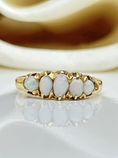 Antique 18ct Yellow Gold Opal