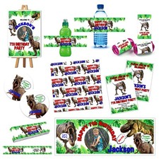 PERSONALISED DINOSAUR BIRTHDAY