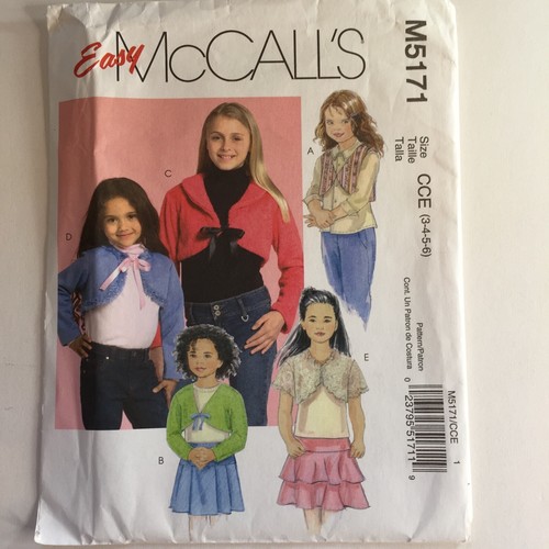 Mccalls 5171 girls child - mccalls,