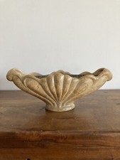 dee cee vintage beige planter stoneware 