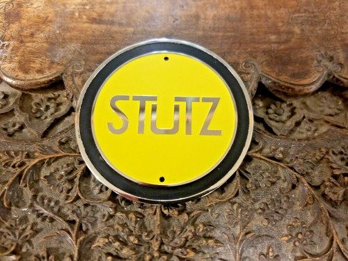 Stutz hubcap medallion - stutz, acid