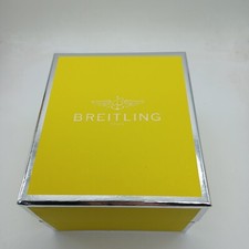 Used Yellow Breitling Watch OUTER Box ONLY To Fit 
