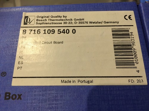 Worcester bosch greenstar pcb - worcester,