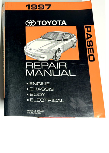 1997 toyota paseo shop service - 1997,
