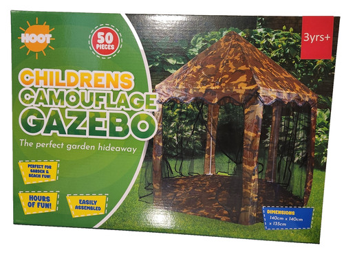 Hoot camoflage gazebo kids - gazebo,