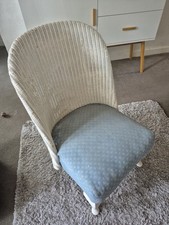 Lloyd Loom Style Bedroom Chair Shabby Chic