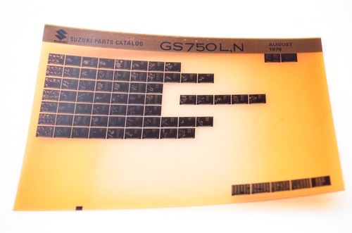 Oem suzuki gs750l - suzuki, gs750l,n