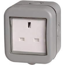 BG Weatherproof Socket 1 Gang