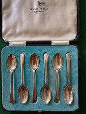 Boxed Set of 6 x Hallmarked