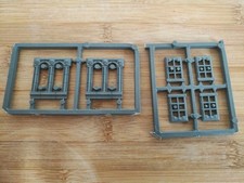 Games Workshop Mordheim Warhammer Window / Scenery / Terrain  Bits Parts 90s