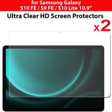 2x CLEAR Screen Protector Covers for Samsung Galaxy Tab S10 Lite 10.9" X400 X406