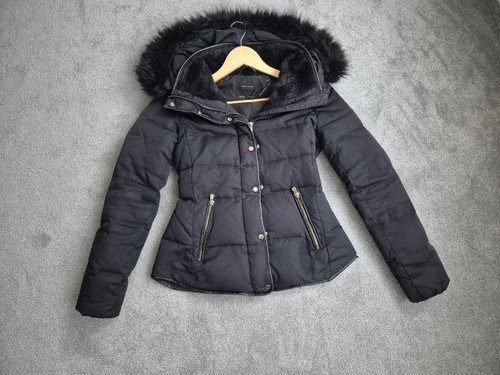 Zara basic navy down - zara,