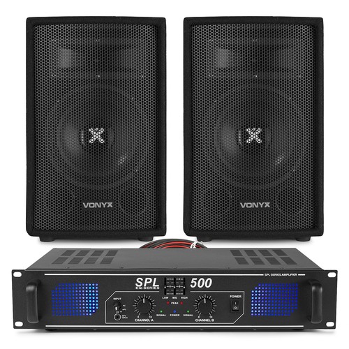 Vonyx sl8 amplifier and - vonyx, dj