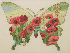 Cross stitch kit anchor - cross, maia