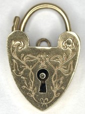 Vintage 9ct Yellow Gold Heart