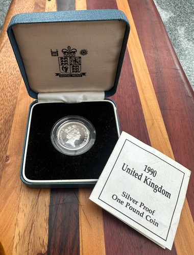 Royal mint 1990 welsh leek - mint,
