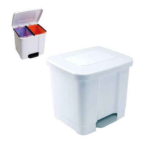 30l white duo - white, double