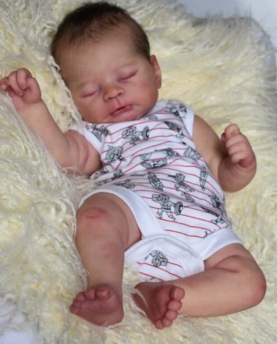 Unpainted asleep reborn - unpainted,