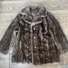 Vintage Astraka Faux Fur Coat