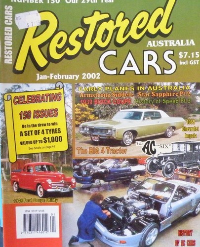 Restored cars magazine - cars,