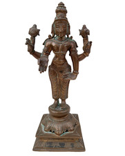 Bronze Beautiful Ancient Deity