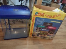 Peak Aquatics Fish Tank Congo AR-380 In Blue - 45 Litre 38x46x25 cm