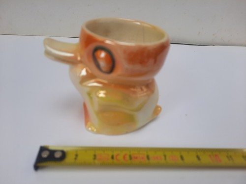 Vintage kitsch duck - egg, cup