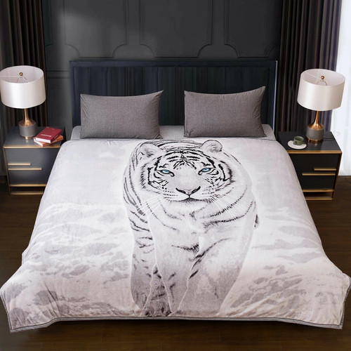 Animal print faux fur - print,