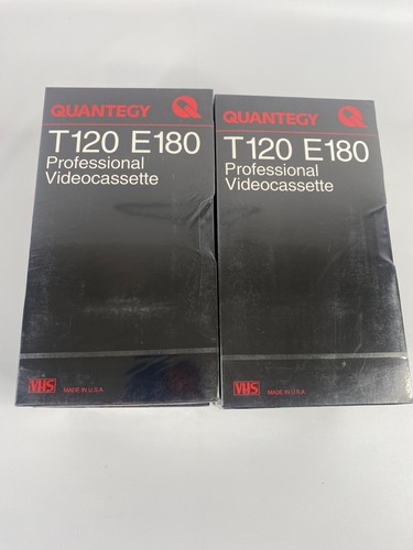 Quantegy vhs tapes lot 8 - tapes,