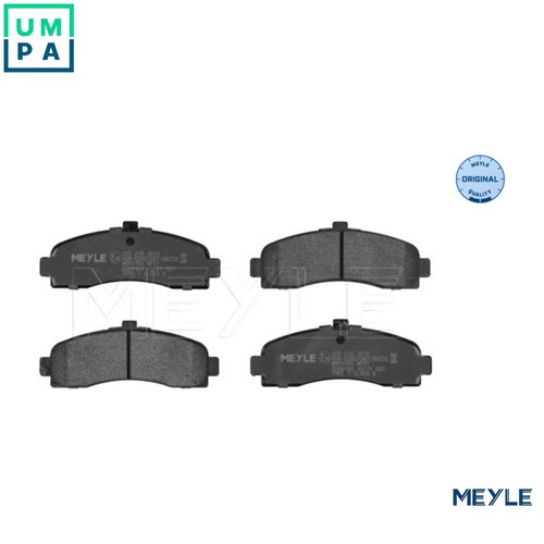 Brake pad set disc - brake,