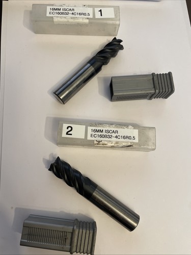 Lot carbide end mills - 2,