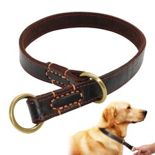 Soft Leather Pet Dog Choke