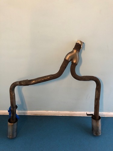 Custom audi twin - a4, exhaust